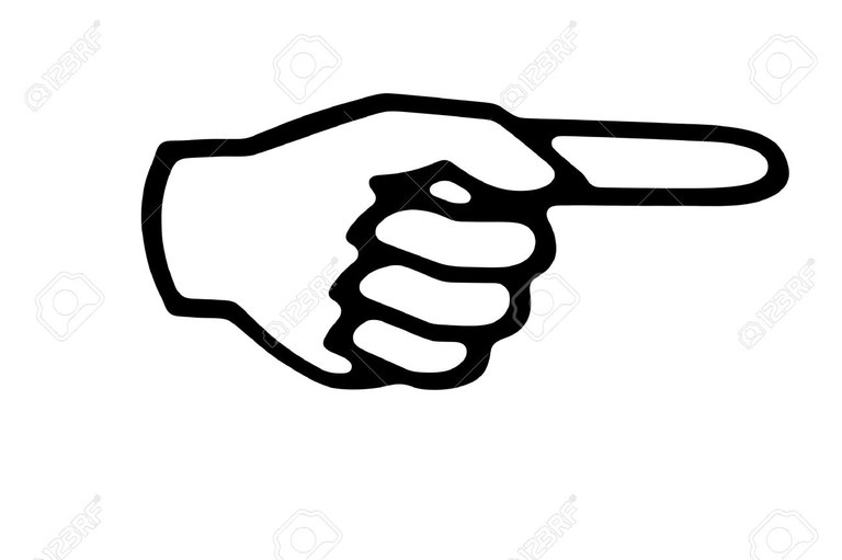 hand point
